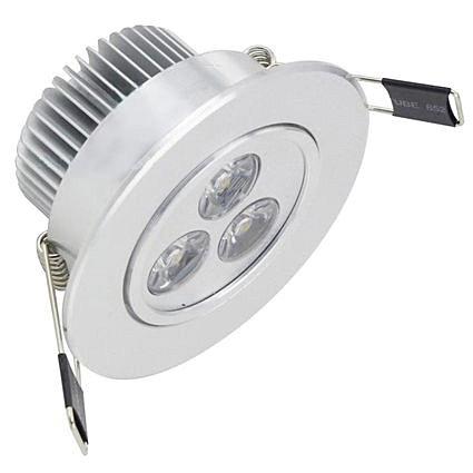 (過年換新)LED崁燈3W孔7cm超高亮度省電全鋁崁燈天花燈吸頂燈白光全電壓取代崁燈GX5.3燈座