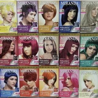 Miranda Hair Color / Cat Rambut Miranda 染髮劑