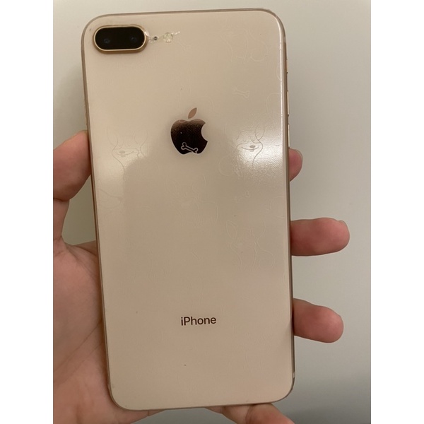 下殺！想買便宜的手機看過來🤩 免運！🚗 老闆換手機 ［二手正版iPhone 8 plus金🍎手機] 附贈盒子+全新貼膜