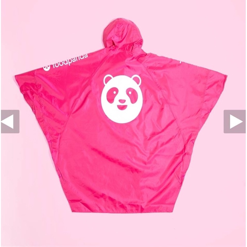 foodpanda熊貓紀念版一件式雨衣