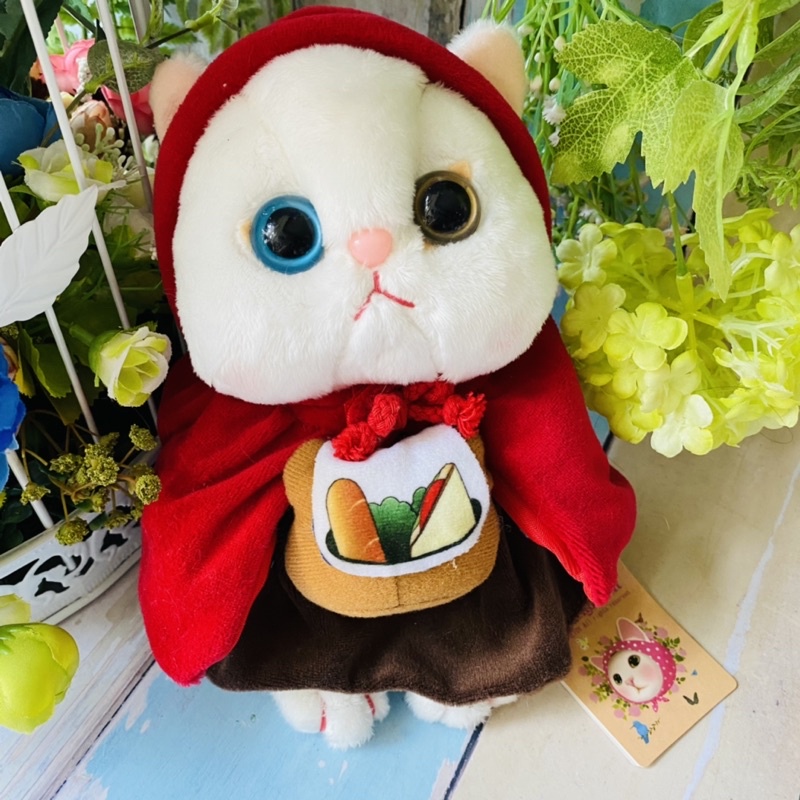 全新現貨日本品牌中國生產大紅披風choo choo cat（啾啾貓）