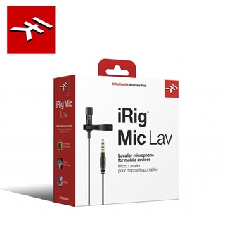 IK Multimedia iRig Mic Lav 兩入領夾式迷你麥克風 iOS/Android 公司貨【宛伶樂器】