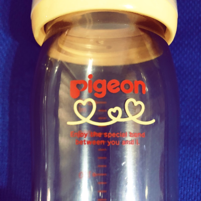 二手 日本國內版 貝親pigeon PPUS 母乳實感奶瓶 240cc 購買2個以上加贈奶粉盒