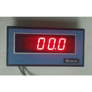 🌞二手現貨保固AXE鉅斧M1-B13A交流數顯電壓表AC0~10V 0~16.0M/min AC110V/220V臺灣