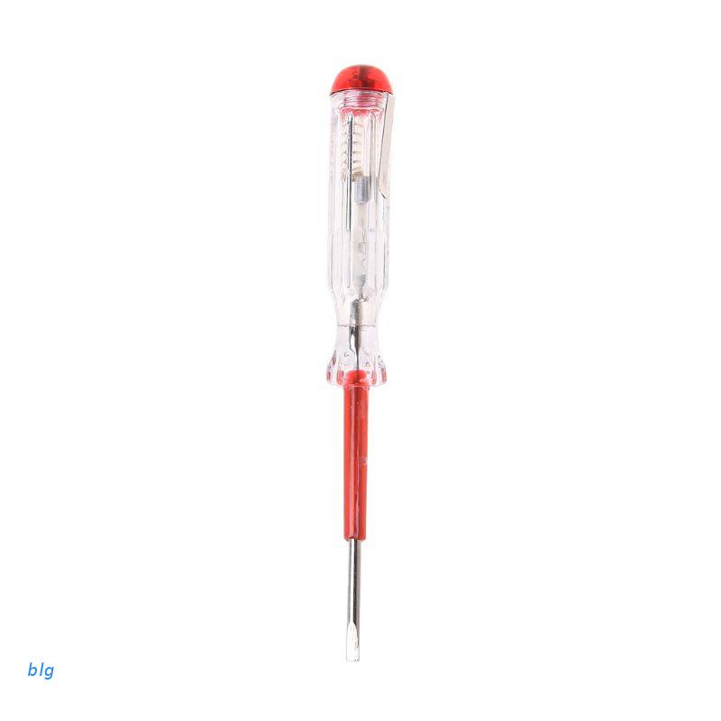 Blg AC 100-500V 袖珍筆傳感器電壓檢測儀測試儀螺絲刀夾測試筆