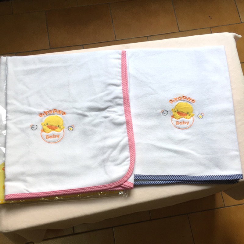 =全新NG= 黃色小鴨 嬰幼兒 雙層 兩用巾 毛巾布 紗布 浴巾 涼被 台灣製造