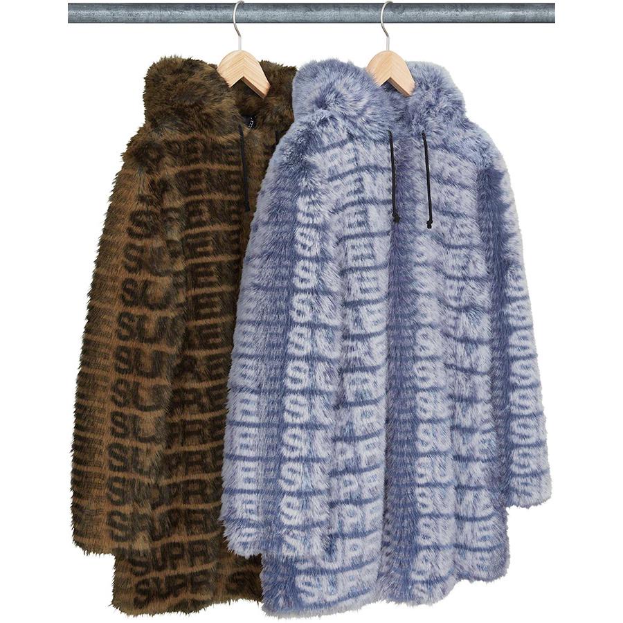 【紐約范特西】預購 SUPREME SS22 Faux Fur Hooded Coat 大衣