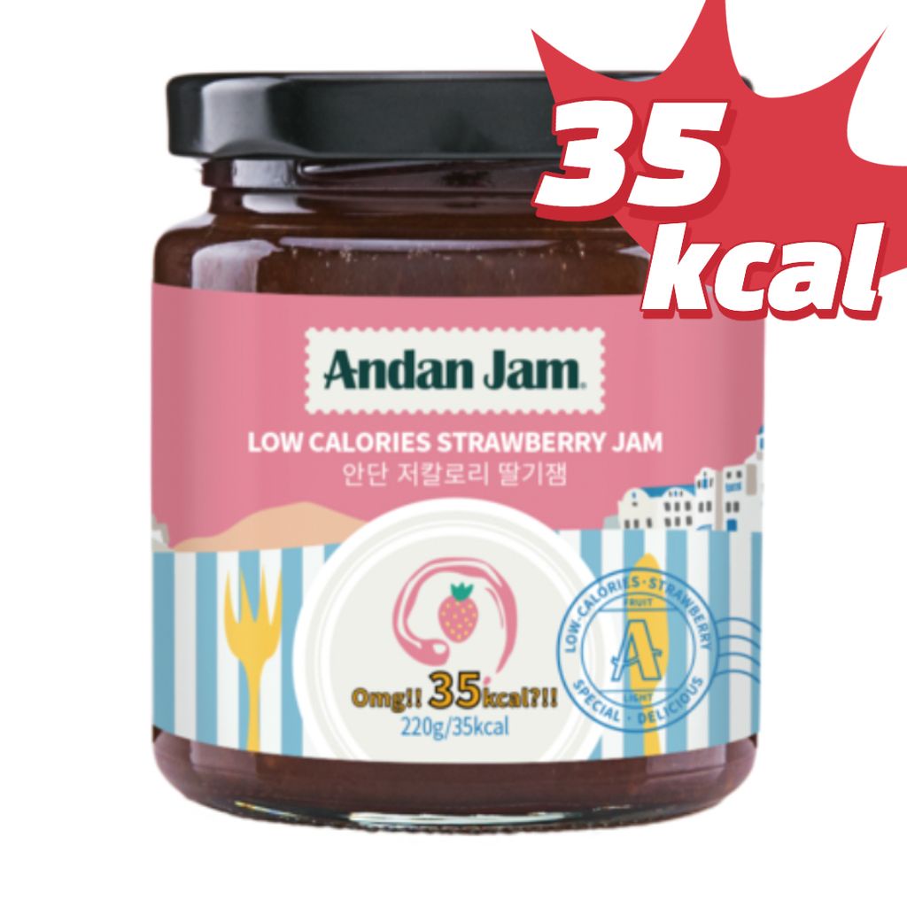 [ANDAN JAM] Sugar free jam made in Korea