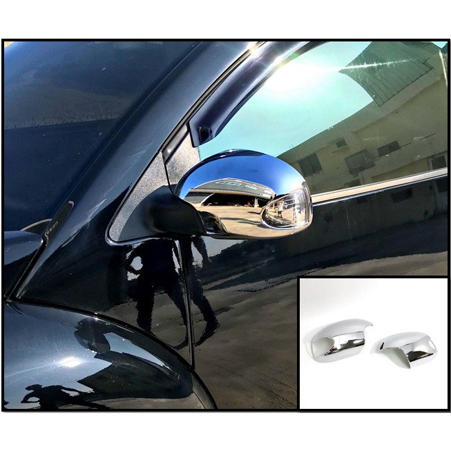 圓夢工廠 VW 福斯 金龜車 Beetle 2003~2005 超質感 改裝 鍍鉻銀 後視鏡 後照鏡 照後鏡蓋 飾貼