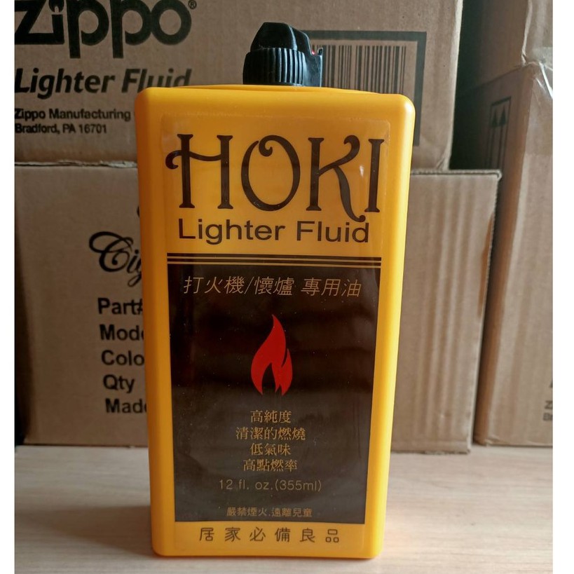 【現貨附發票】【HOKI】*355ml-大罐* 高純度打火機油/懷爐專用油 MIT品質很好（非便宜煤油）