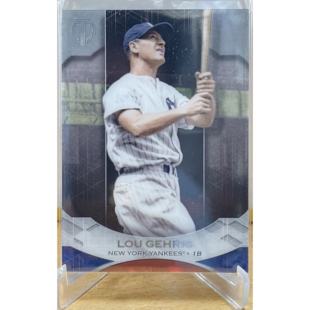 Lou Gehrig 鐵馬 大聯盟 MLB 棒球卡 2019 TOPPS TRIBUTE #5 紐約 洋基隊