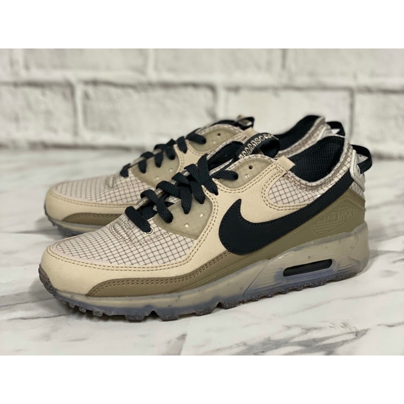 NIKE AIR MAX TERRASCAPE 90 培茶色 黑勾 抗撕裂 氣墊 休閒鞋 男鞋【DH4677-200】