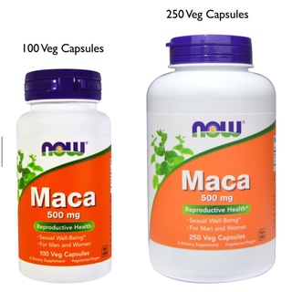 2瓶免運⭐Now 瑪卡 馬卡 Maca 500mg 100顆 / 250顆 膠囊 祕魯人參 男性保健食品 健而婷 黑瑪卡