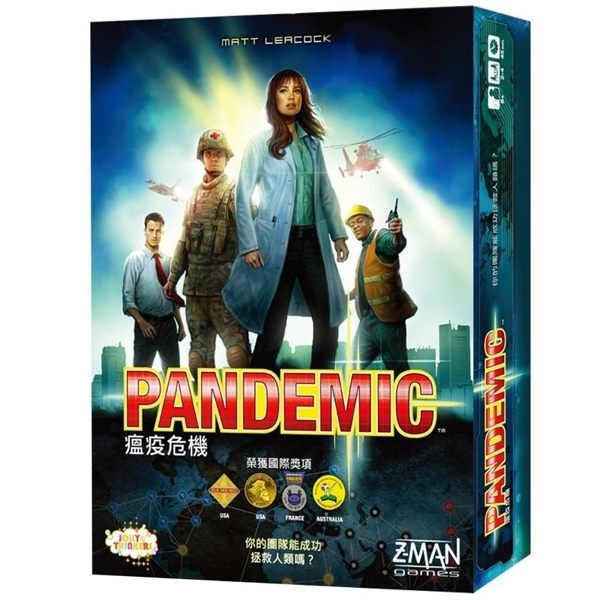 瘟疫危機 Pandemic2013 繁體中文版 桌遊 桌上遊戲【卡牌屋】
