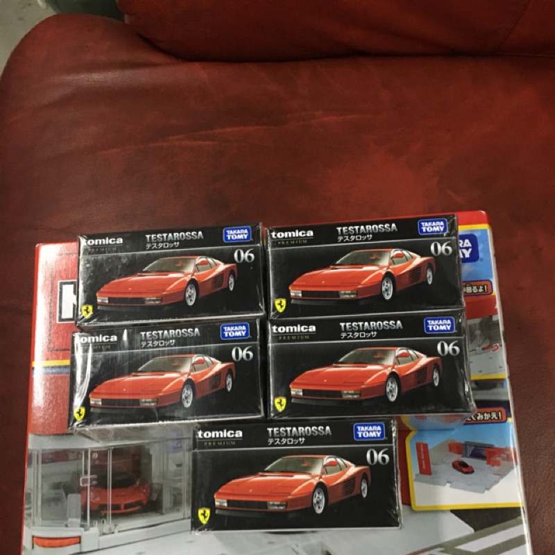 TOMICA FERRARI 法拉利 黑盒 6號