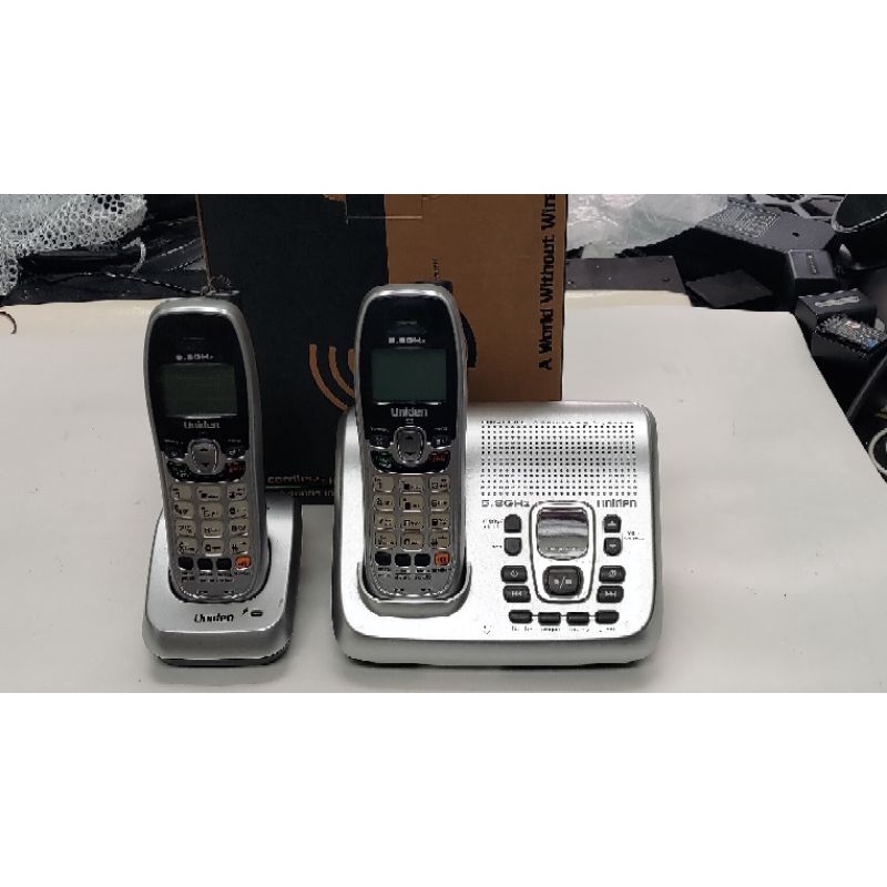 Uniden 5.8G 無線答錄雙子機電話