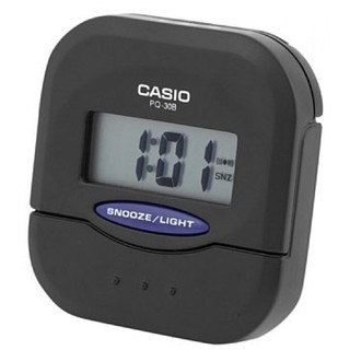 CASIO ALARM CLOCK 編號: PQ-30B 輕巧型超小旅行用可摺疊鬧鐘