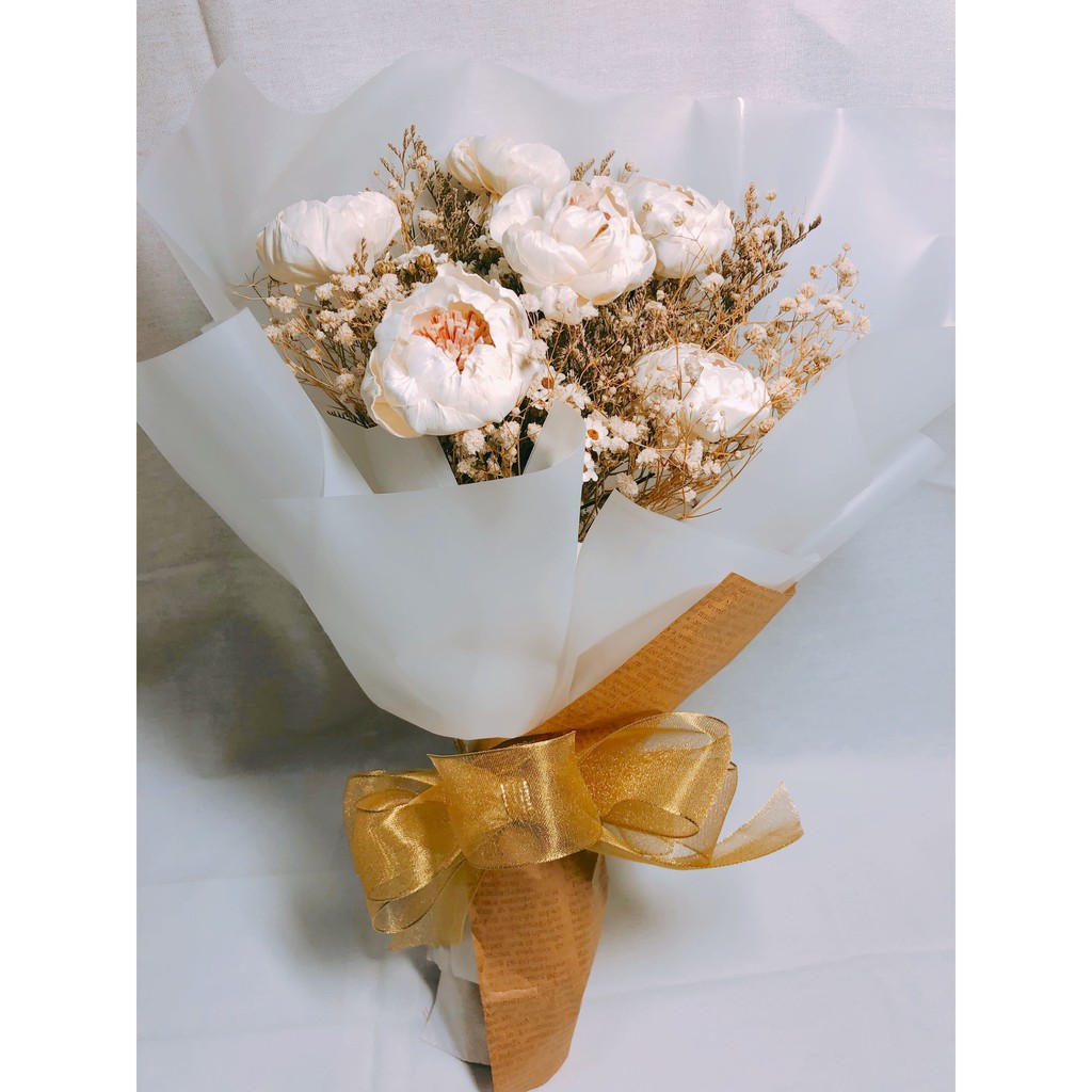 雪地裡的太陽 乾燥花束情人節禮品生日禮物乾燥花擴香花 蝦皮購物