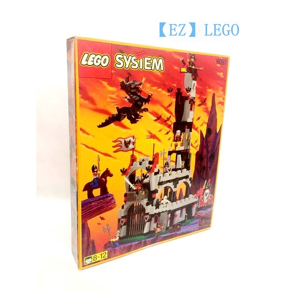 樂高人偶王 LEGO 絕版/城堡系列#6097 蝙蝠城堡盒組