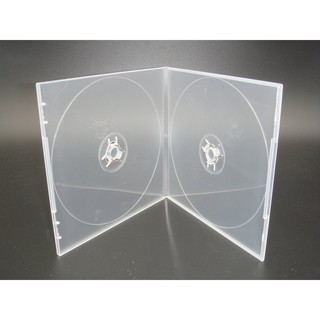 【臺灣製造】100個-雙片裝5mm 摔不破PP霧透 CD盒/DVD盒/光碟盒/CD殼 (12公分光碟片適用)