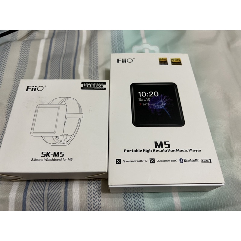 Fiio M5+矽膠錶帶+16g+256g記憶卡