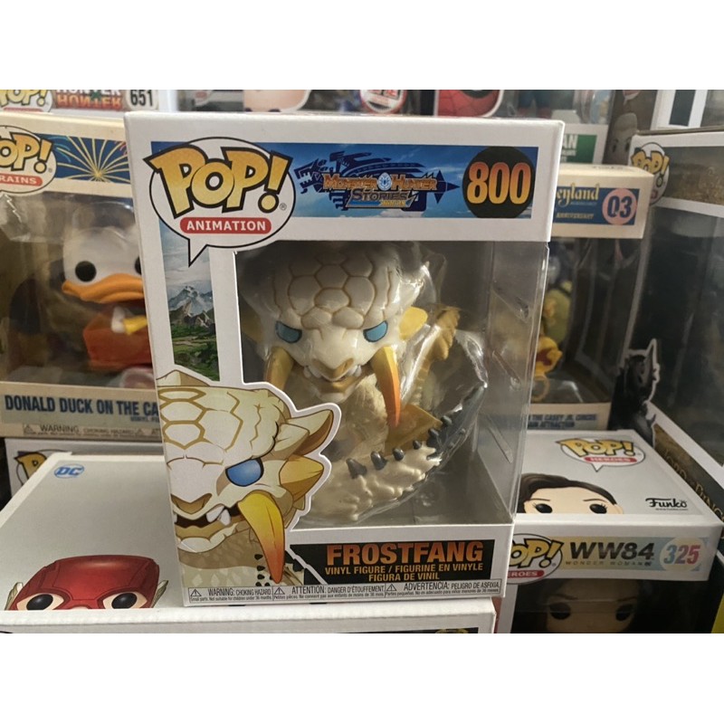 全新正版現貨funko Pop 魔物獵人冰豹冰牙龍貝利歐洛斯frostfang 蝦皮購物