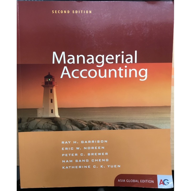 Managerial Accounting管理會計 原文書 第2版