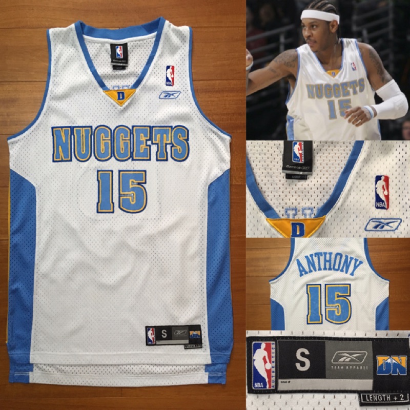 Carmelo Anthony 甜瓜 Nuggets ⛏ Reebok NBA球衣 金塊隊 復古球衣