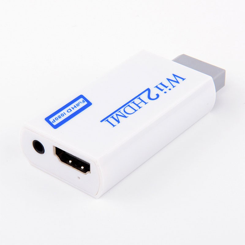 Wii轉hdmi轉換器任天堂遊戲機wii轉hdmi轉接器轉接頭1080p高清轉換頭 蝦皮購物