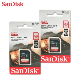 SANDISK Ultra 32G 64G 128G SDHC SDXC C10 UHS-I 相機 記憶卡