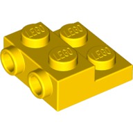 LEGO 6248833 6207936 99206 黃色 2x2 2/3 側接轉向 薄板 Bright Yellow