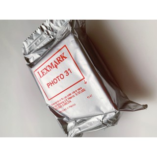 Lexmark 31 原廠無外包裝 印表機相片墨水匣機型X5400/7100/7300/8300