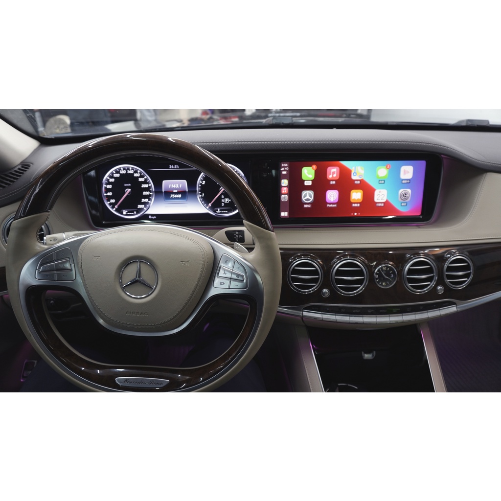 賓士 BENZ APPLE CARPLAY 無線/手機鏡像