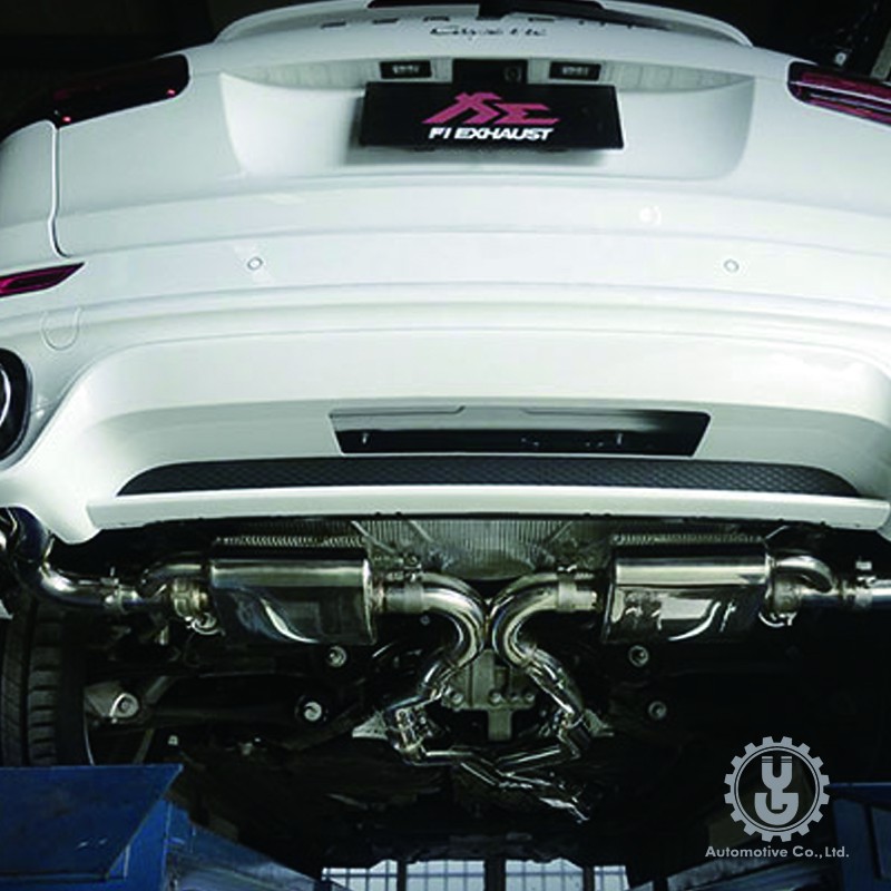 FI 高流量帶三元催化頭段 當派 排氣管 Porsche Cayenne 958.2 3.6L 底盤【YGAUTO】