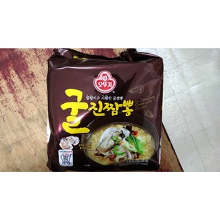 【韓家小院】正宗韓國韓國★不倒翁生蠔海鮮風味湯麵★(4小包)OTTOGI韓式牡蠣麵牡蠣拉麵生蠔麵生蠔拉麵生蠔湯麵
