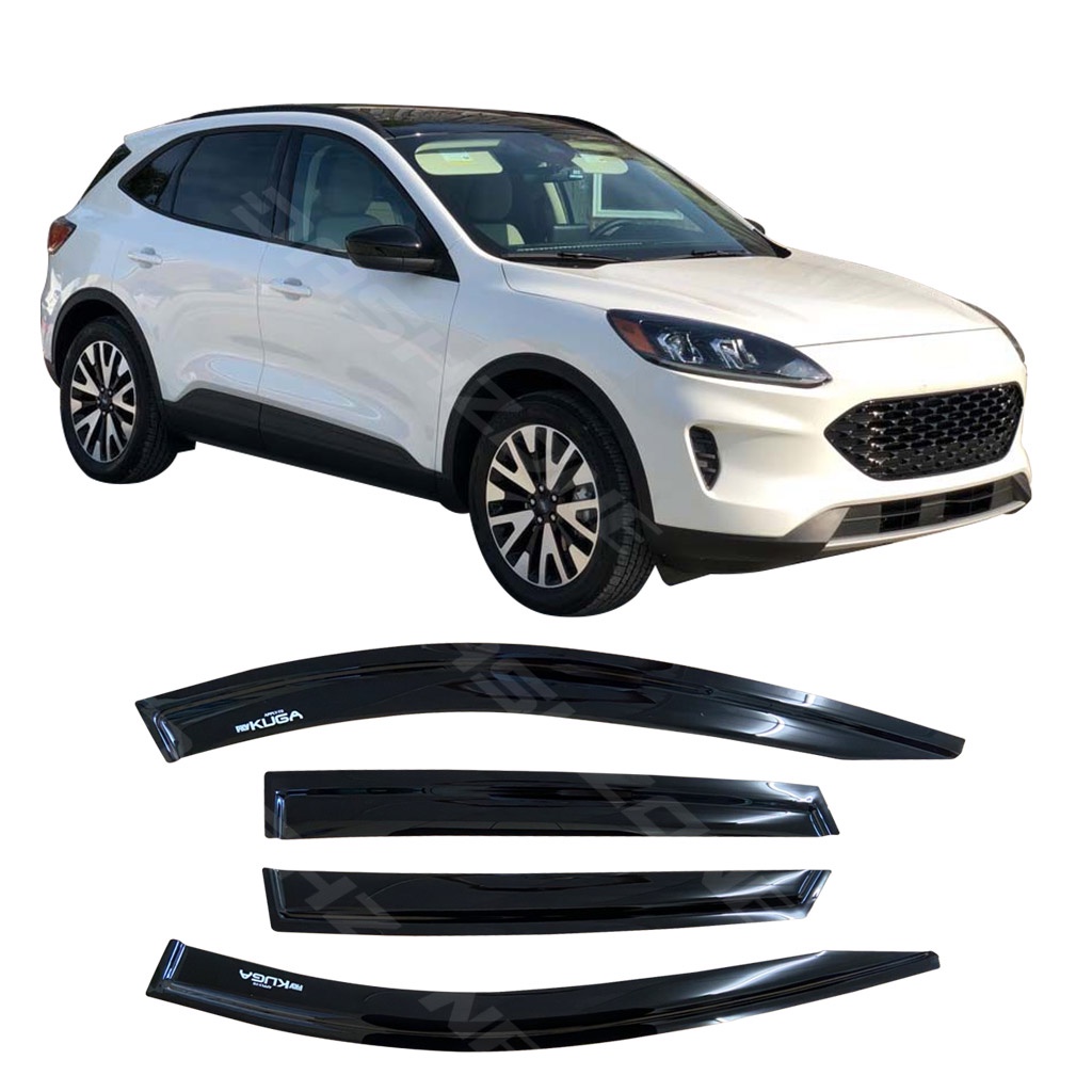 2020-2022 福特 Ford Kuga 黑色透光抗UV耐日曬 晴雨窗 車窗雨眉 晴雨擋