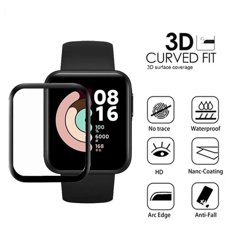 適用於 Redmi Watch2 保護性基本保護殼, 內置丙烯酸屏幕保護膜 / Redmi Watch2 高透明防爆蓋