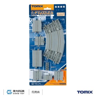 TOMIX 91088 軌道組(迷你) 寬路基路面電車軌道 十字交叉 (MX-WT)