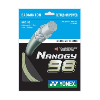 Yonex NBG-98 Badminton String 羽線 鈦金屬 日本製 優乃克 金 [NBG98-528]