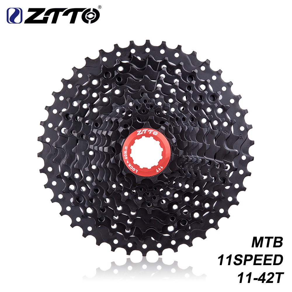Ztto MTB 11S 盒式自行車 11-42T 11speed k7 黑色 11S 42T 飛輪 11V k7 fo