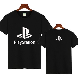 上新卡惢爾服飾@playstation索尼PS遊戲機ps4經典周邊男女學生純棉短袖半截袖T恤