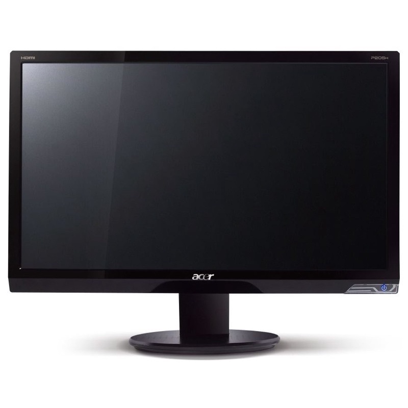 ACER 液晶螢幕顯示器 P205H 20吋寬全鏡面DVI-D鋼琴烤漆
