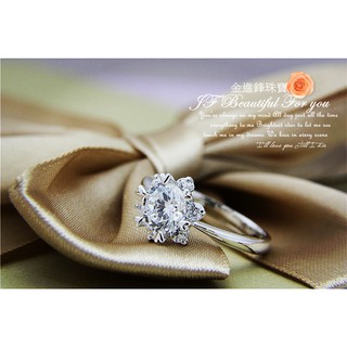 1克拉 結婚鑽戒 客製鑽石戒指 鑽石 裸鑽 鑽石結婚對戒 手工鑽戒 GIA 一克拉 JF金進鋒珠寶SA10405