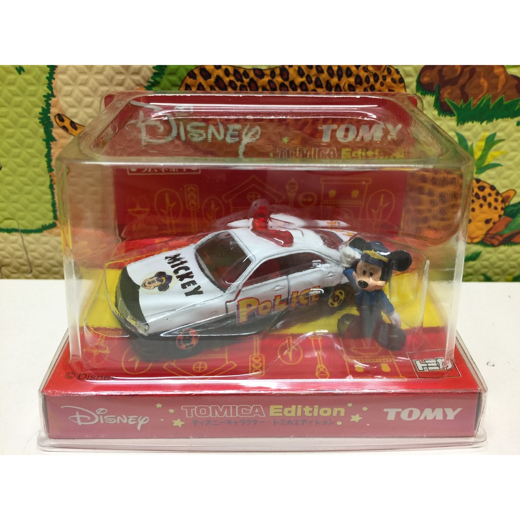 TOMICA 迪士尼 Disney 絕版卡通人物車組- 米老鼠警車組