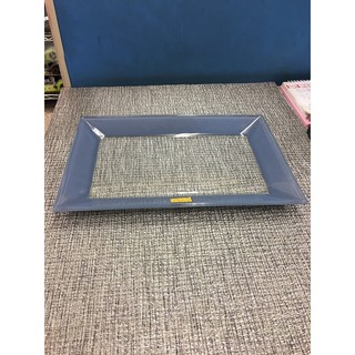 【大正餐具批發】Luminarc 樂美雅 蜜斯奧藍色署光強化玻璃長盤 31cm 主餐盤 盤子 點心盤