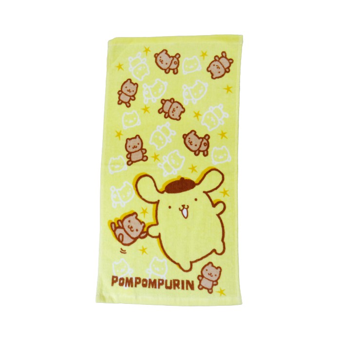 【Sanrio三麗鷗】布丁狗玩偶童巾 100%棉 28x54cm