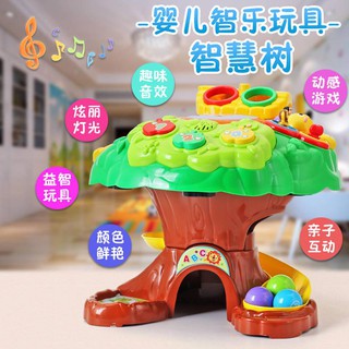 《萌趣樂園》🎀阿貝魯🎀智慧樹學習桌/多功能學習桌/滾球遊戲桌/拍拍鼓玩具/益智早教/早教起蒙
