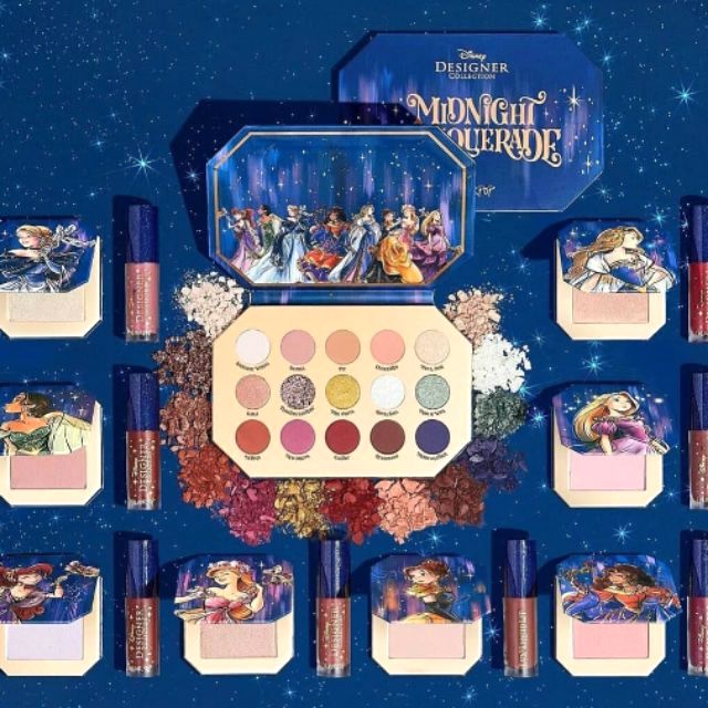 🌈Colourpop×Disney聯名款~👸公主系列彩妝👸眼影盤 唇膏 高光 腮紅