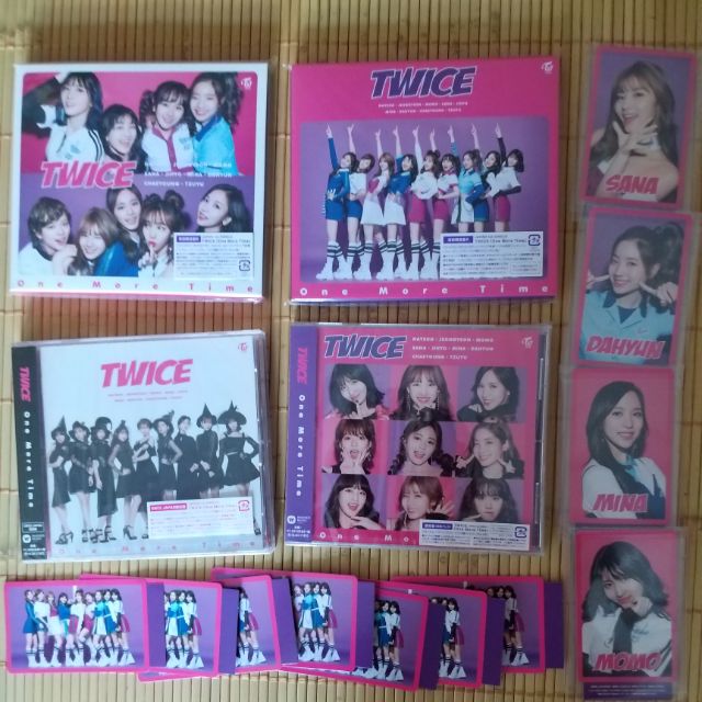 出售twice 日本1st 日文單曲one More Time 初回盤通常盤 蝦皮購物