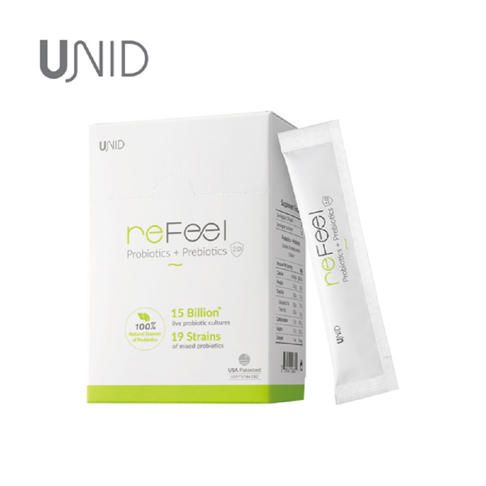 【樂森藥局】UNID 美國 reFeel 2.0 plus 複合益生菌 30入/包